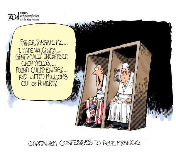 Pope Francis socialist.