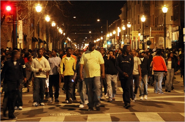 Black mobs attack whites in Philadelphia